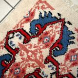 Tapis Berbère Vintage Marocain, Années 1970, Authenticité et Tradition