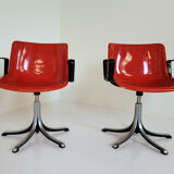 Set of 2 Tecno Modus chairs, 1972
