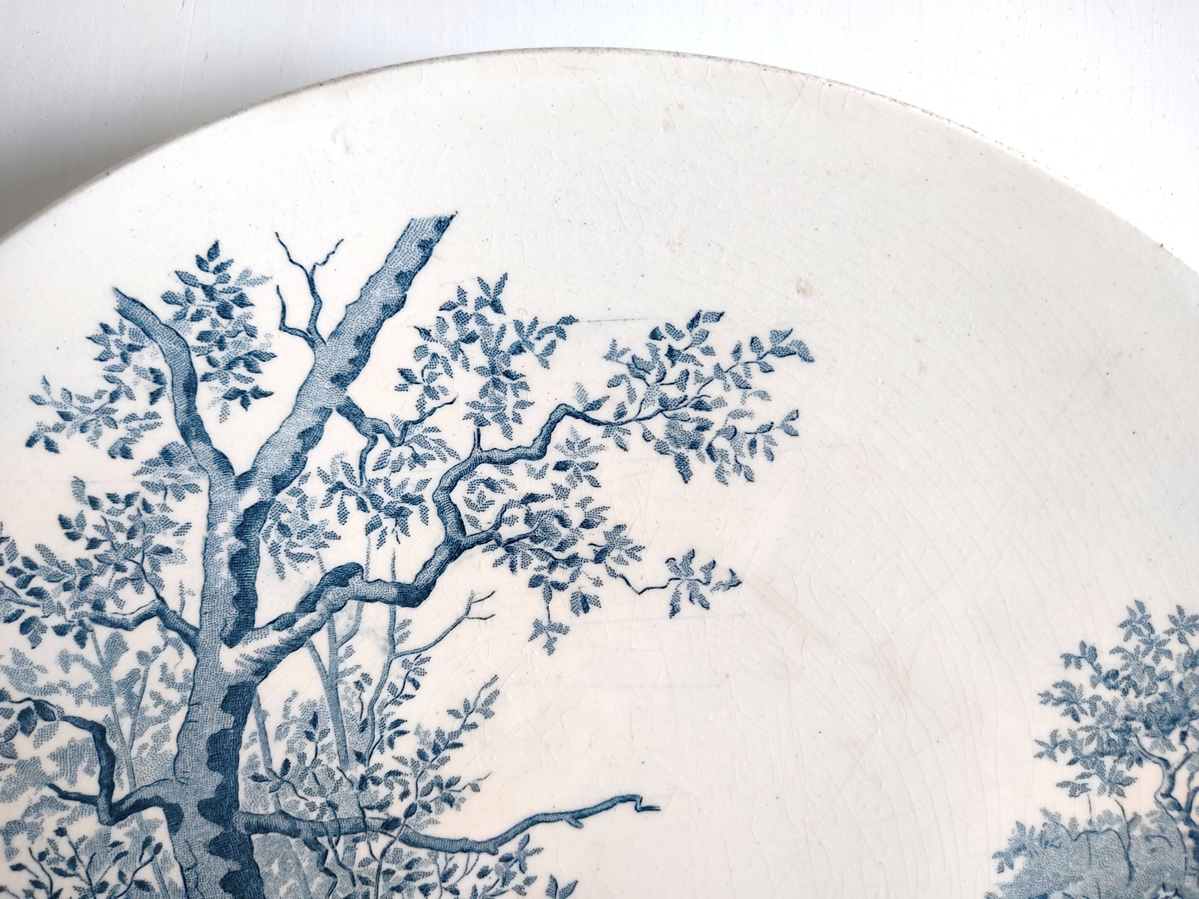 Flat 32 cm Longchamp Veneur model