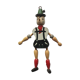 Articulated wooden puppet