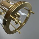 Bronze and brass lantern, 20th century