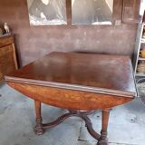 Large round table.