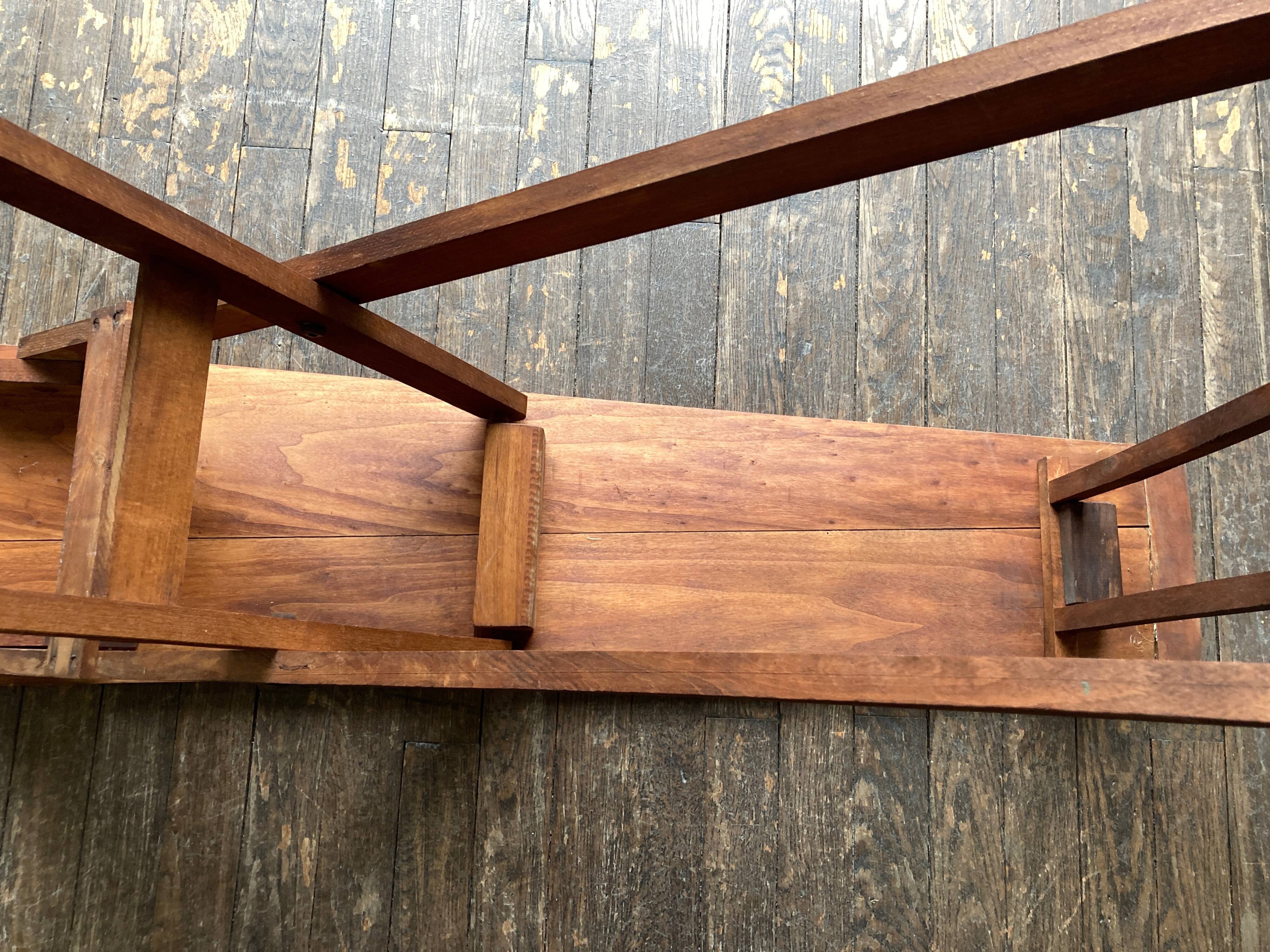 1900 folding ironing console table