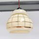 Set of 2 vintage ceiling lamps with golden lines, 1960s
