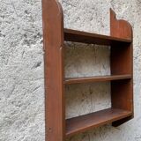 Old wooden wall shelf