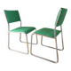 2 chrome Bauhaus chairs
