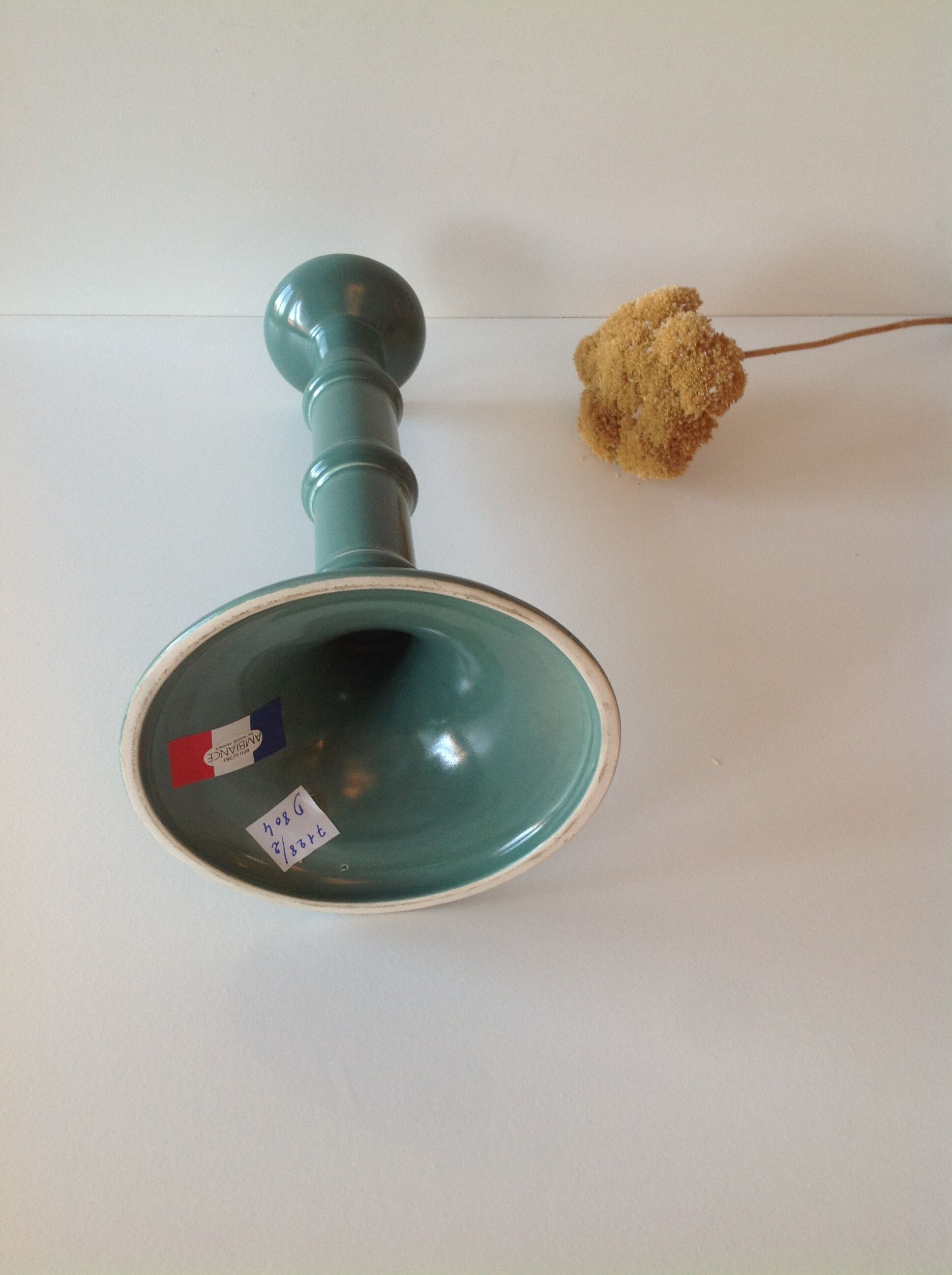 Ceramic candleholder