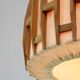 Mid-Century Danish Pendant Lamp in Teak, 1960s