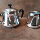 Vintage metal coffee service set