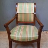 Nineteenth-century officer's chair