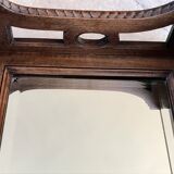 Old wall mirror shelf