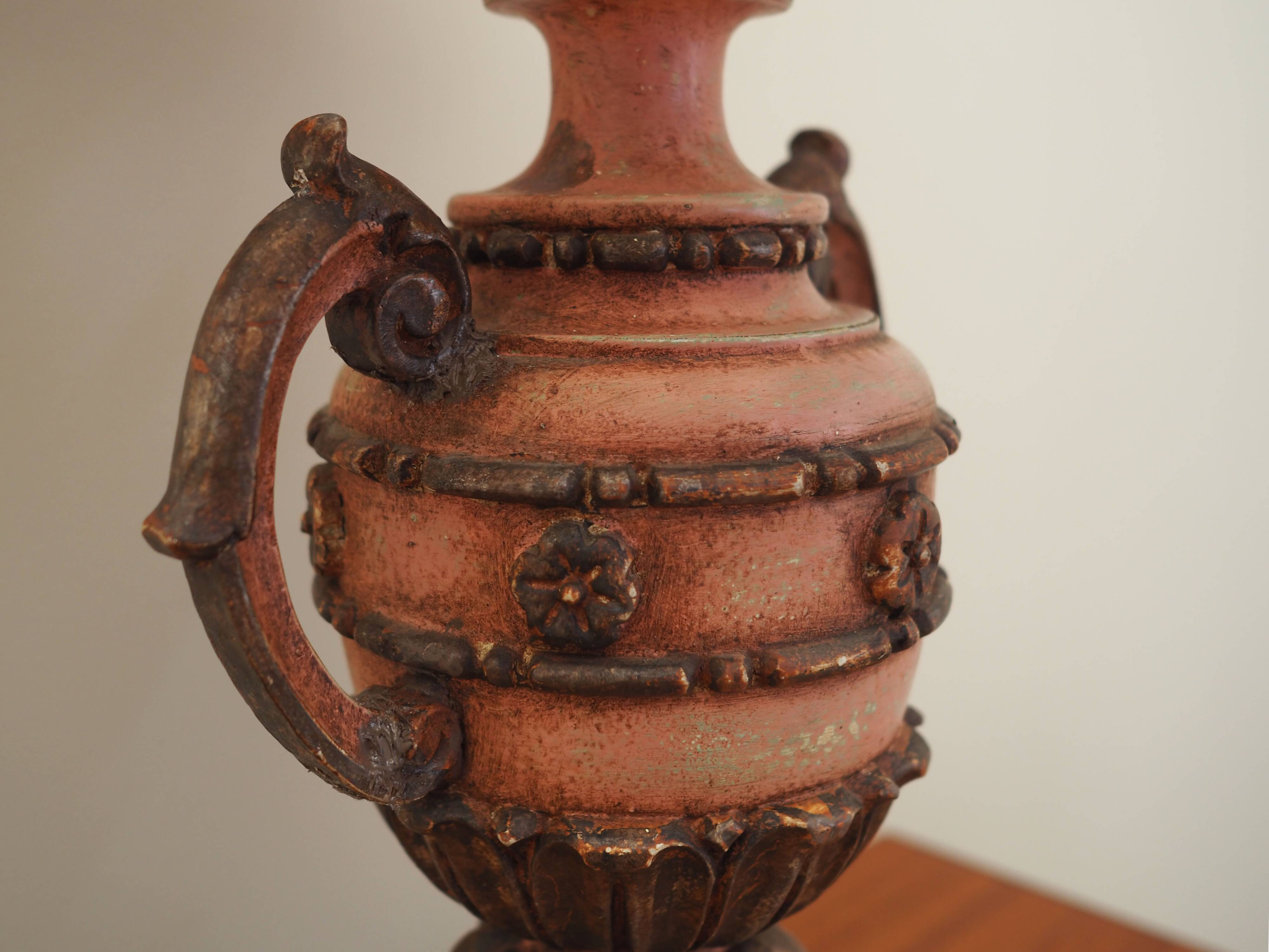 Ceramic lamp, Danish design, 1970s, production: Denmark
