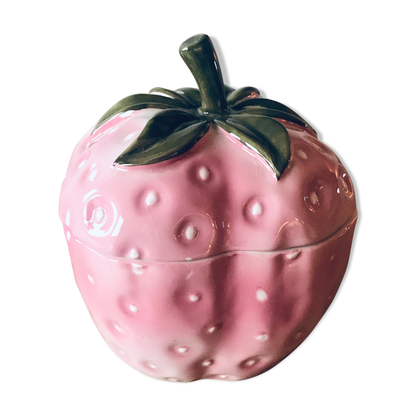 Strawberry pot in Italian dabbling