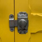 Powdered yellow parisian wardrobe 1950