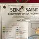 Pedagogical map 1972 Seine Saint Denis 93