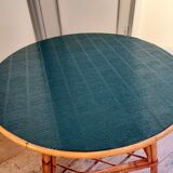 Rattan coffee table