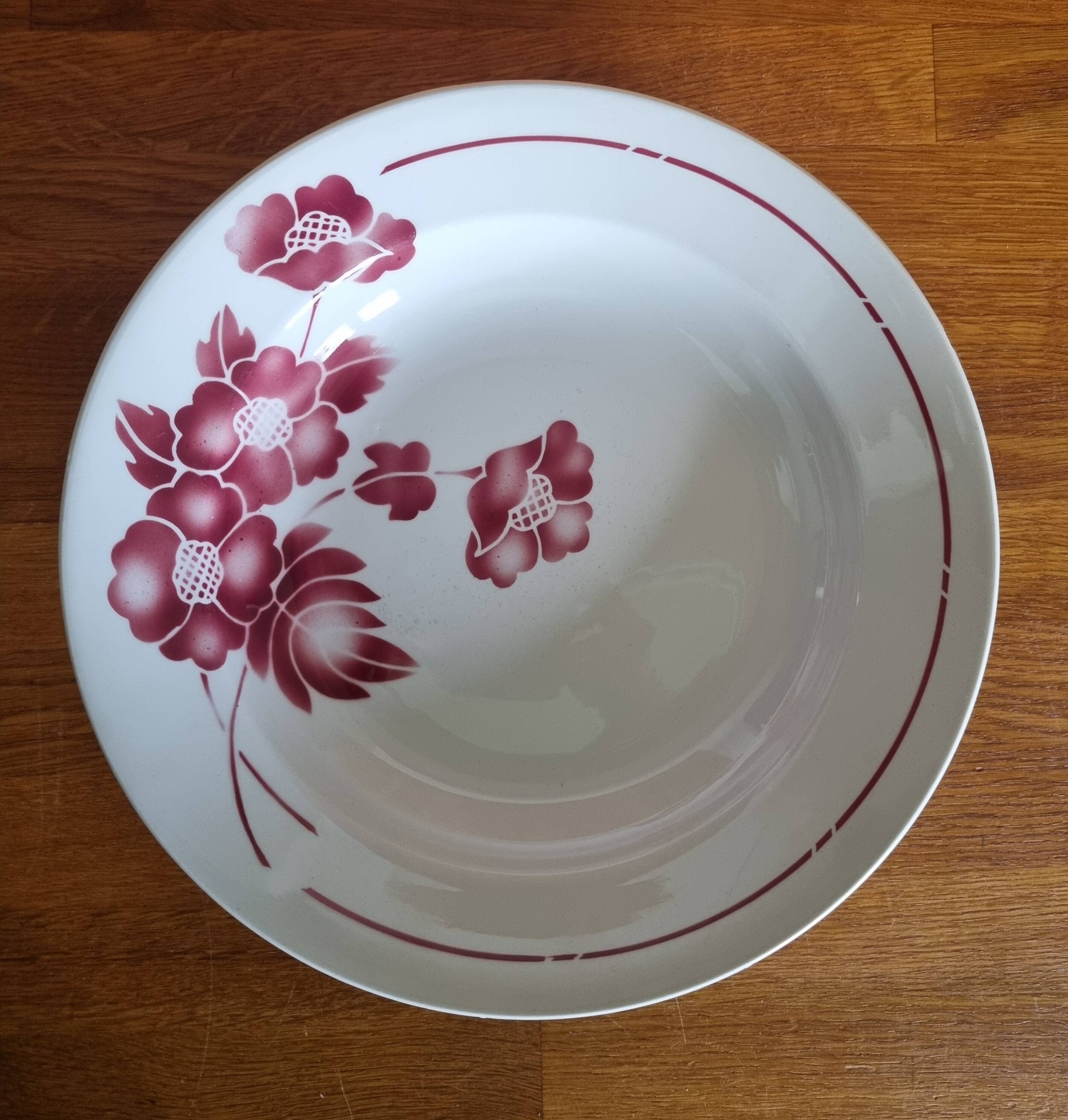 Hollow round dish Moulins des Loups Hamage Orchies