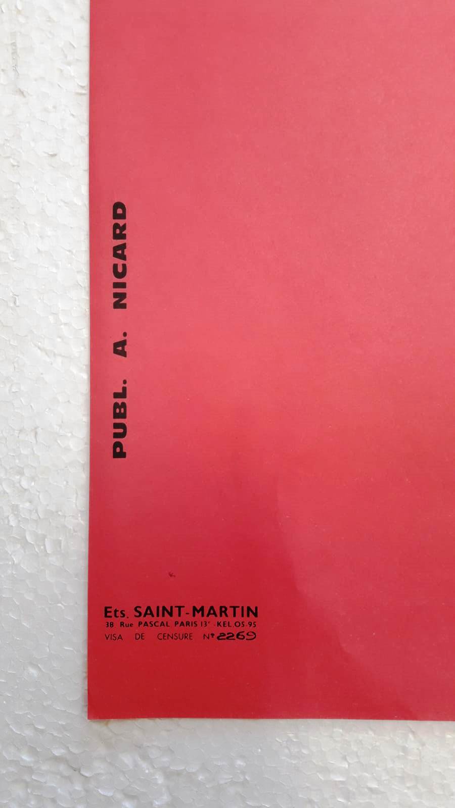 Original film poster "Les Demoiselles de Rochefort" 1976 Catherine Deneuve, Dorléac...