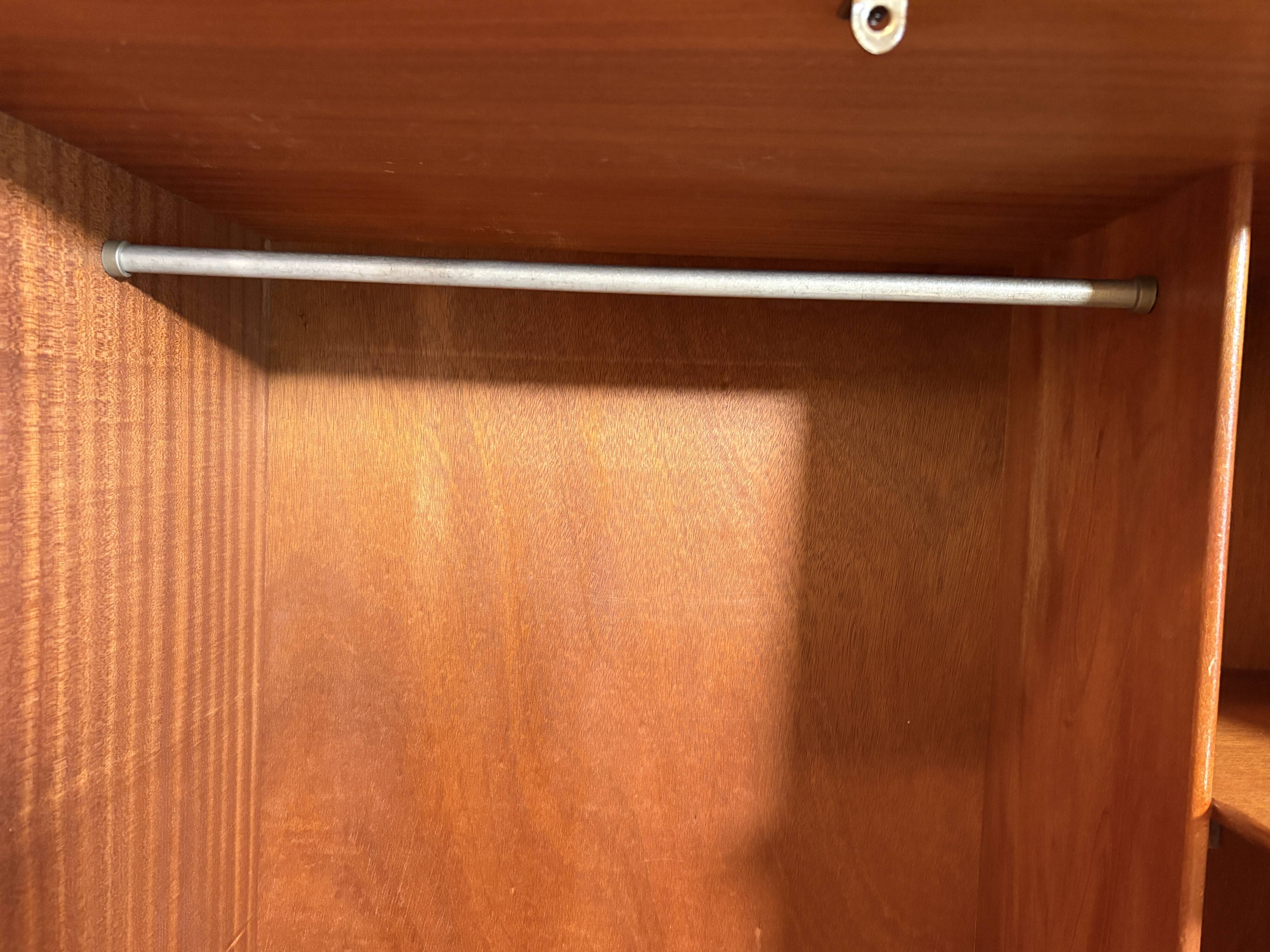 Mid Century Retro Teak Wardrobe by McIntosh 1960 English Designer