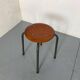 Tabouret/table d'appoint industriel vintage de Marko, années 1950