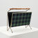 Mid-Century Modern Magazine holder with Bamboo Handle, Belgium 1960s
