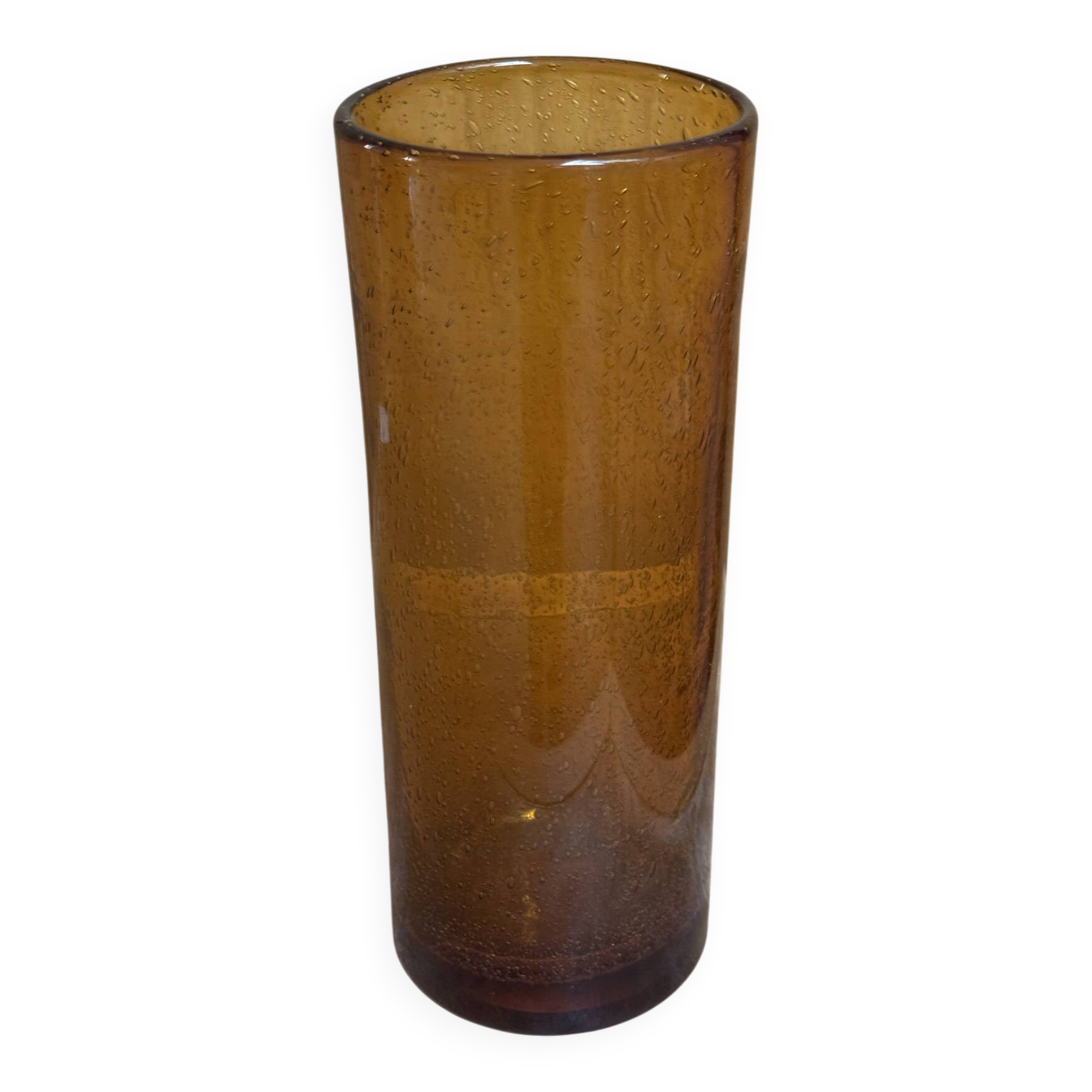 Vase tube années 70