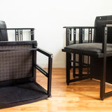 Suite of 4 Galaxy Chairs by Umberto Asnago for Giorgetti