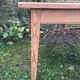 Farm table feet tapered rough wood