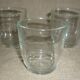 Small transparent Duralex glass x3