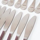 Rosenthal cutlery set. Asimmetria. Bjorn Wiinblad for 4 (8 pieces)