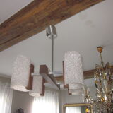 Scandinavian teak chandelier