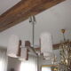 Lustre scandinave en teck