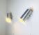 Cylindrical C-1582 Metallic Wall Lamps By Raak Amsterdam, The Netherlands 1960S