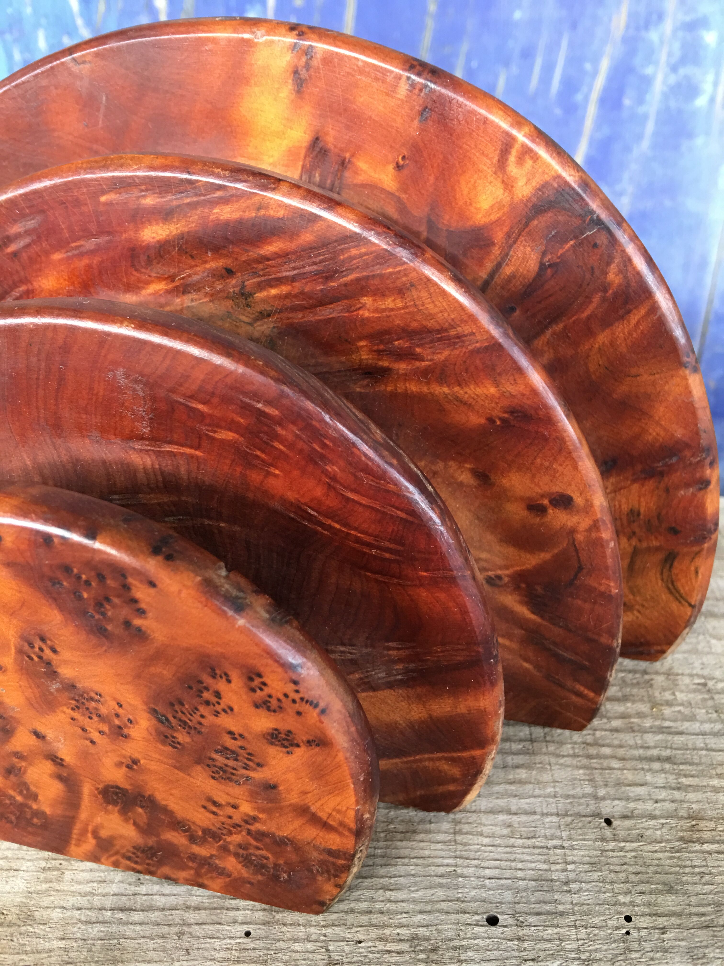 Door art deco walnut bramble