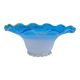 Coupe en verre soufflé filigrané Murano
