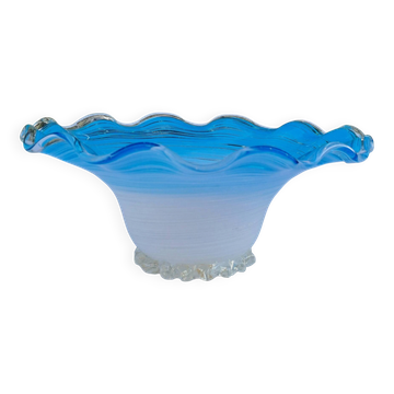 Murano filigree blown glass cup