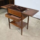 Small Mahogany Living Room Table, Directoire taste – Early 20th century