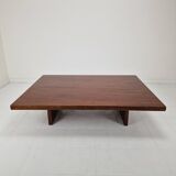 Large Bamboo "Wabi Sabi" Coffee Table by Axel Vervoordt, Belgium, 1980's