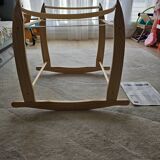 Moses Wicker Basket with Rocking Legs