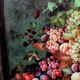 Still life with fruits. Oil on canvas. Signed.