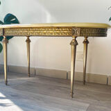 Marble and bronze coffee table Neoclassical style