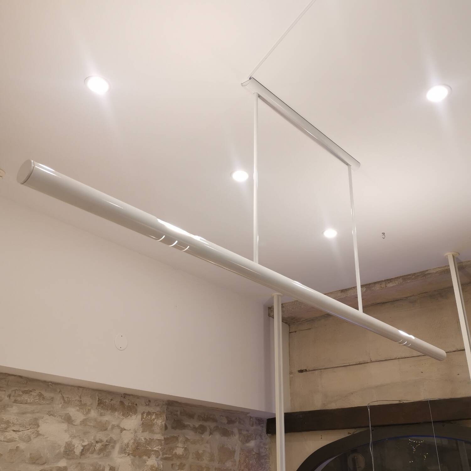 Ceiling light / pendant model 8282, Alain Richard, Disderot Edition, 1975