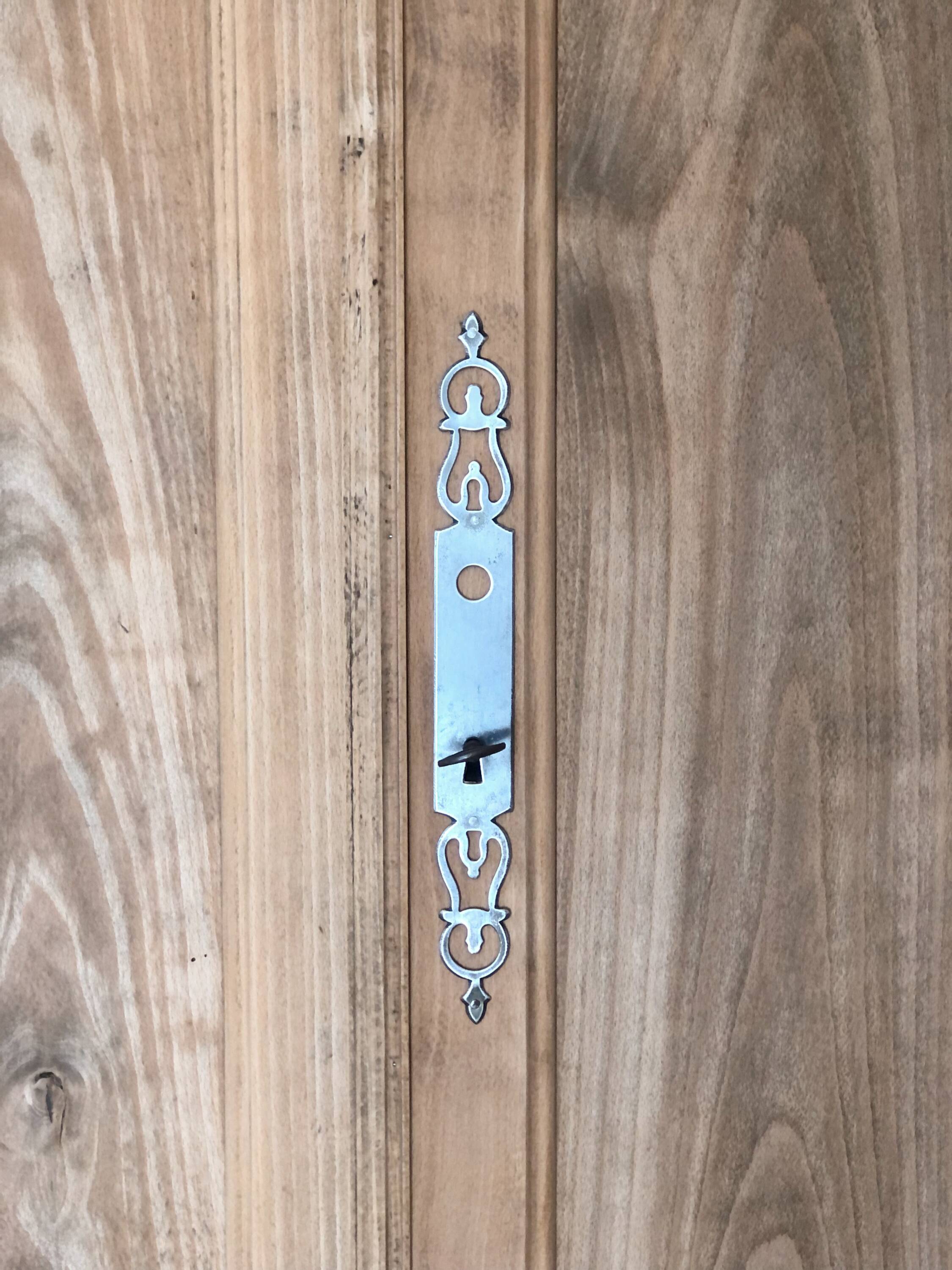 Large walnut wardrobe