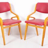 Set of 2 chairs by Ludvik Volak, 1970