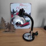 Aluminor vintage chrome desk lamp