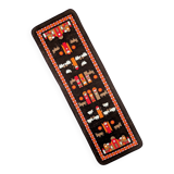 Södahl 1960s jute table runner, Nativity scene