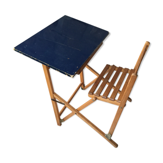 Children's desk foldable wooden 50/60