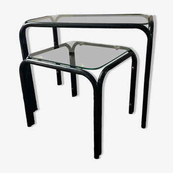 Duo of nesting tables from the 80s