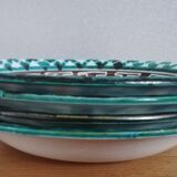 Series of 4 hollow plates Robert Picault Vallauris