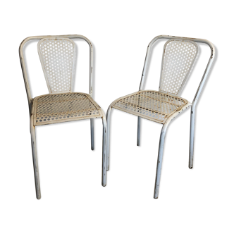 Set of two chairs rene malaval